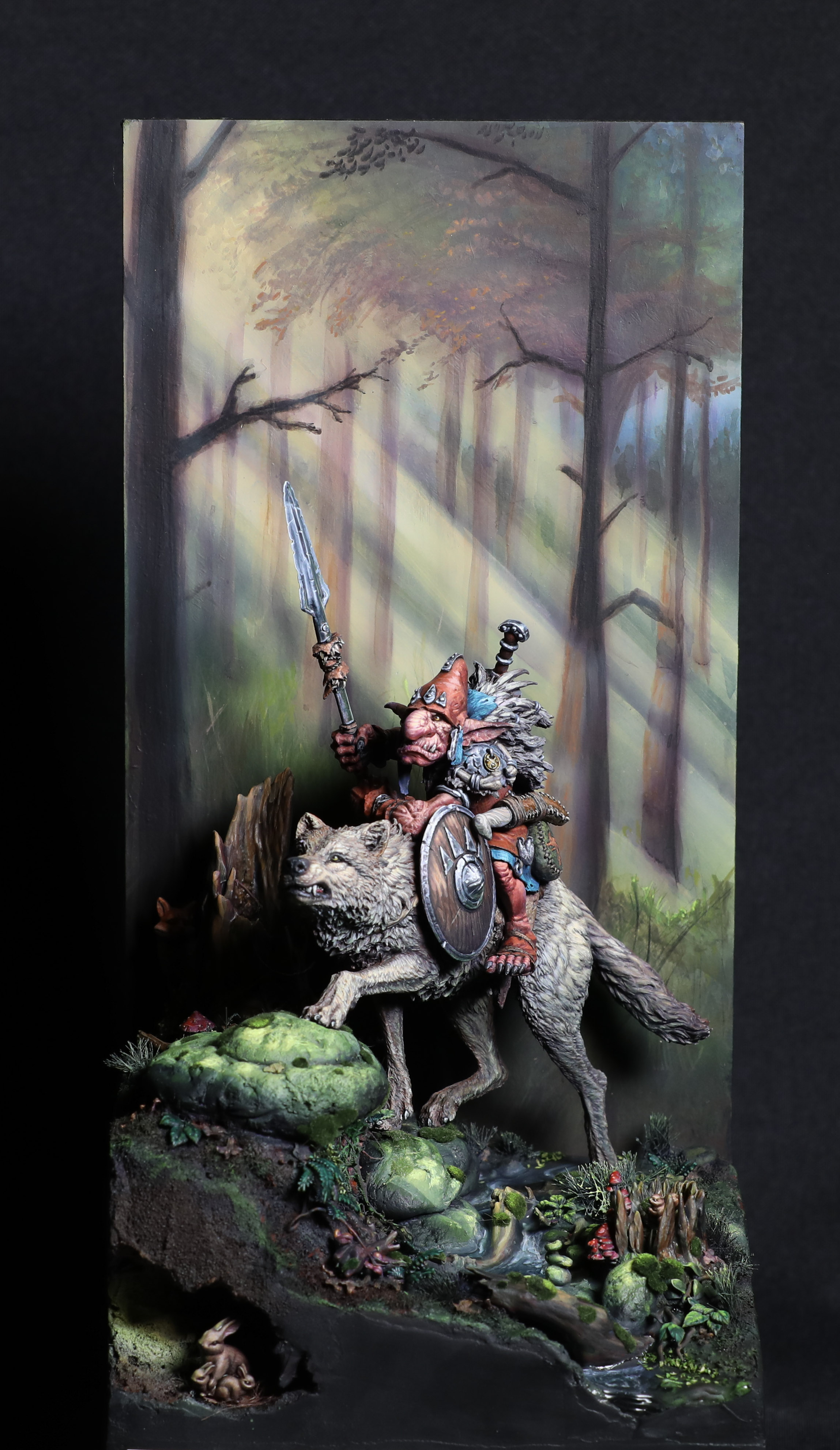Goblin WolfRider by Dharam Khalsa