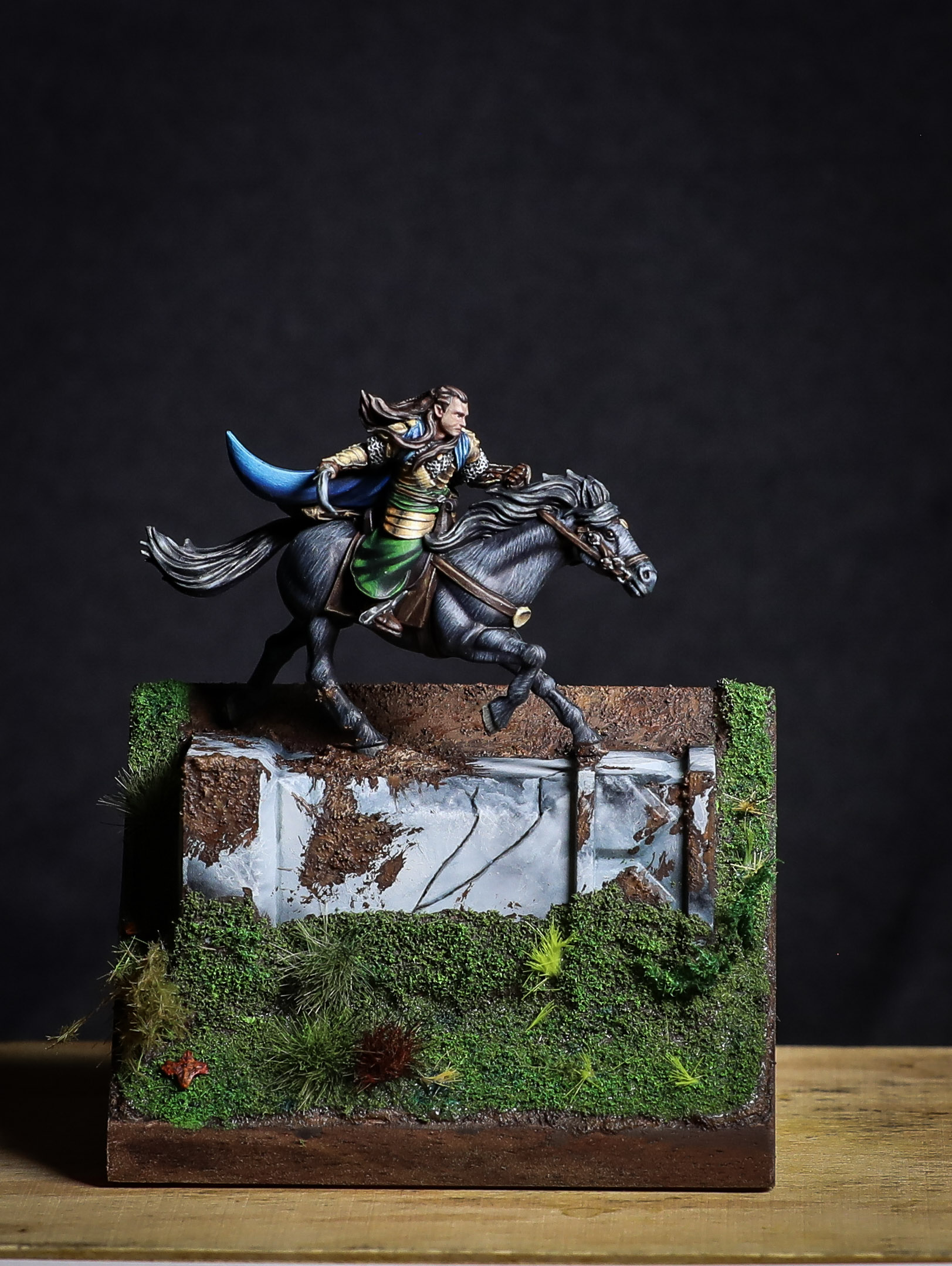 Elrond in Pursuit by Pete Garcia