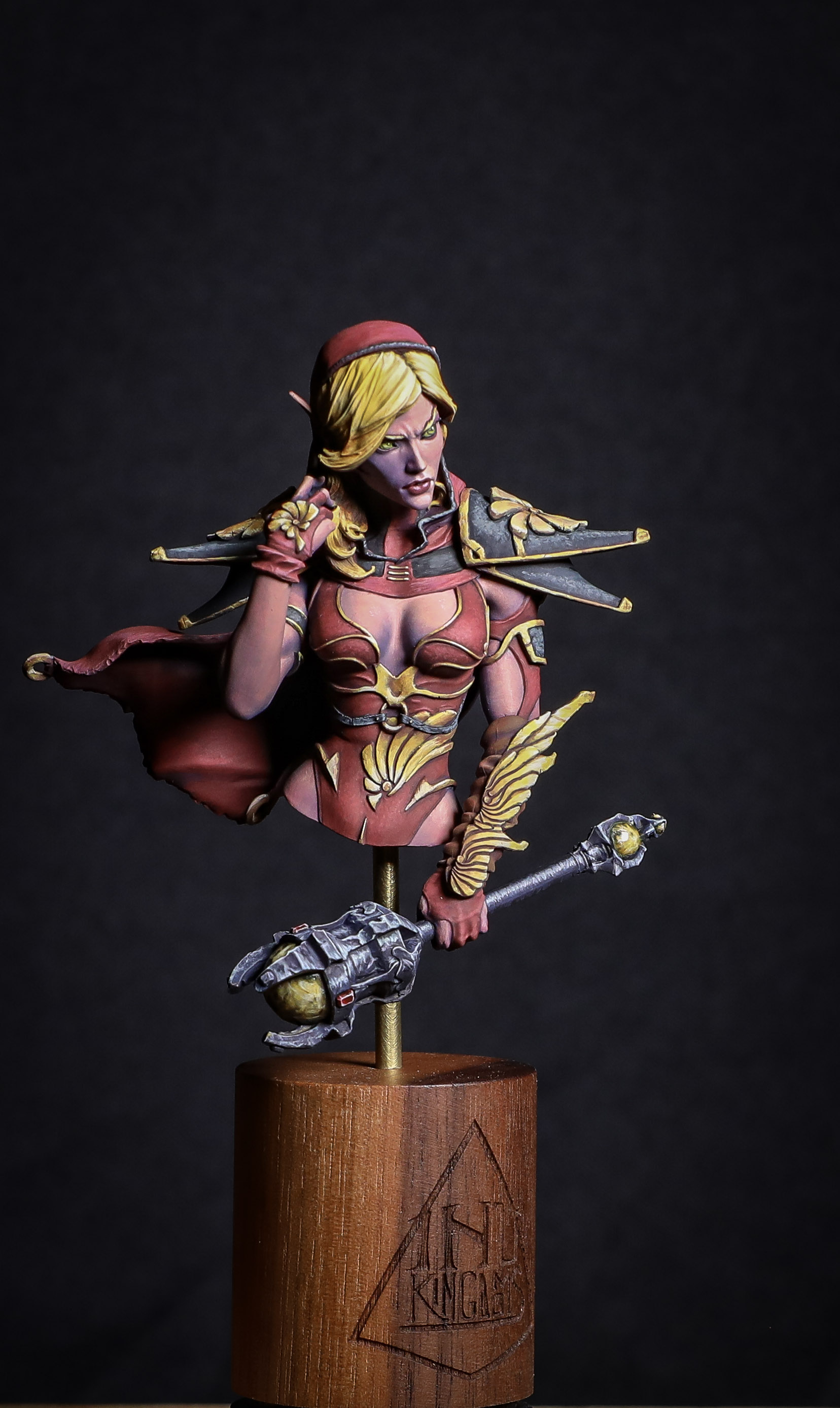 Blood Elf Guardian by TJ Maddox