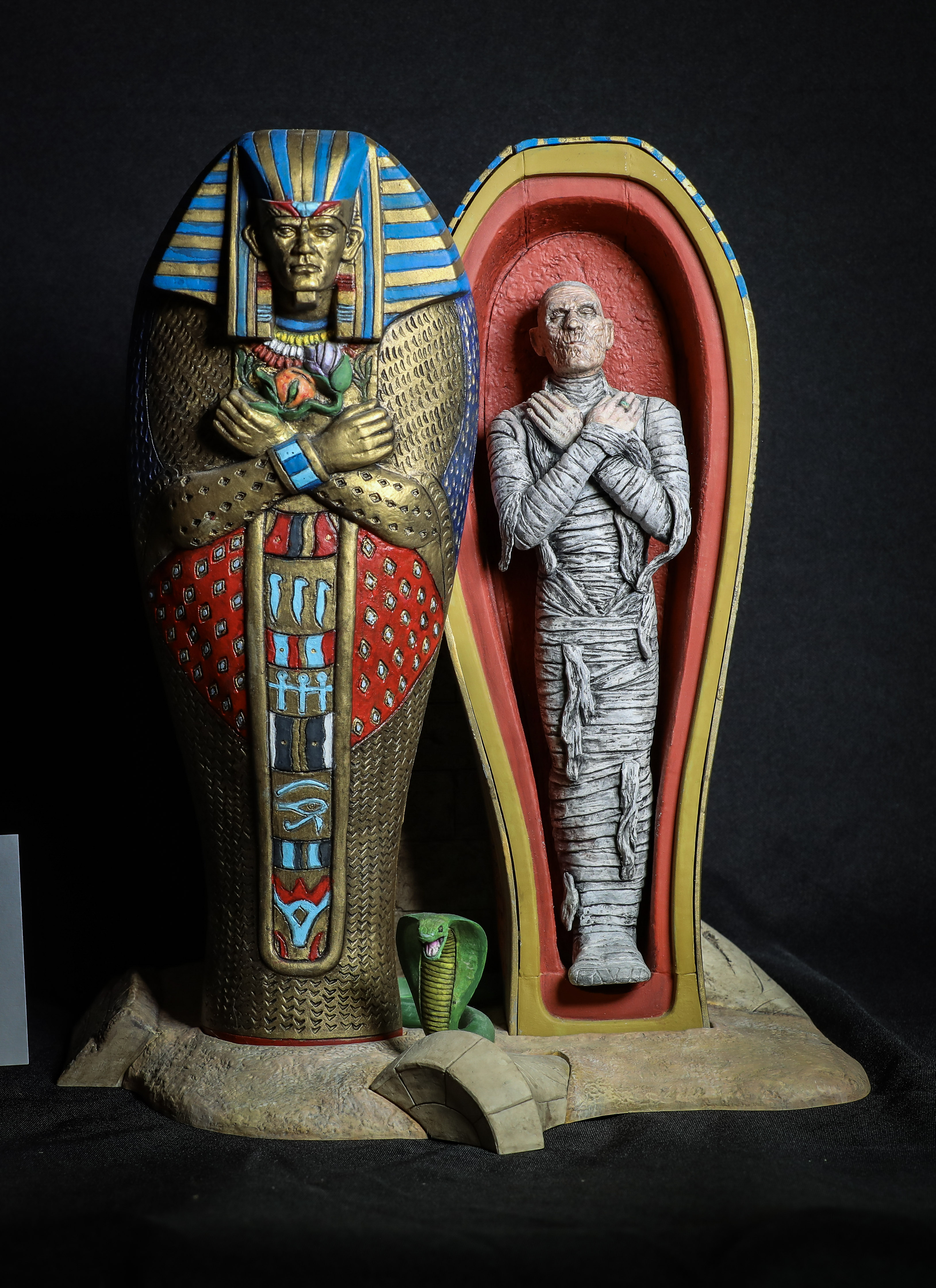 Boris Karloff as The Mummy by Bob Graham