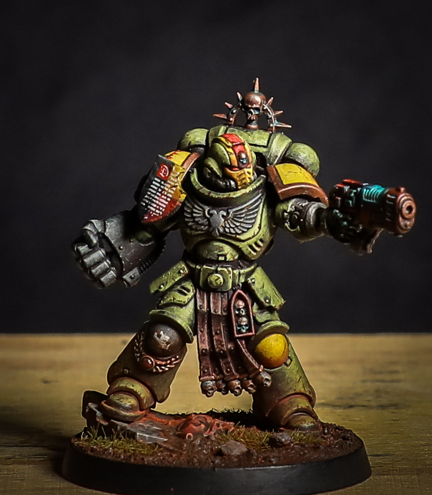 Space Marine Lieutenant by Nicholas Rudloff