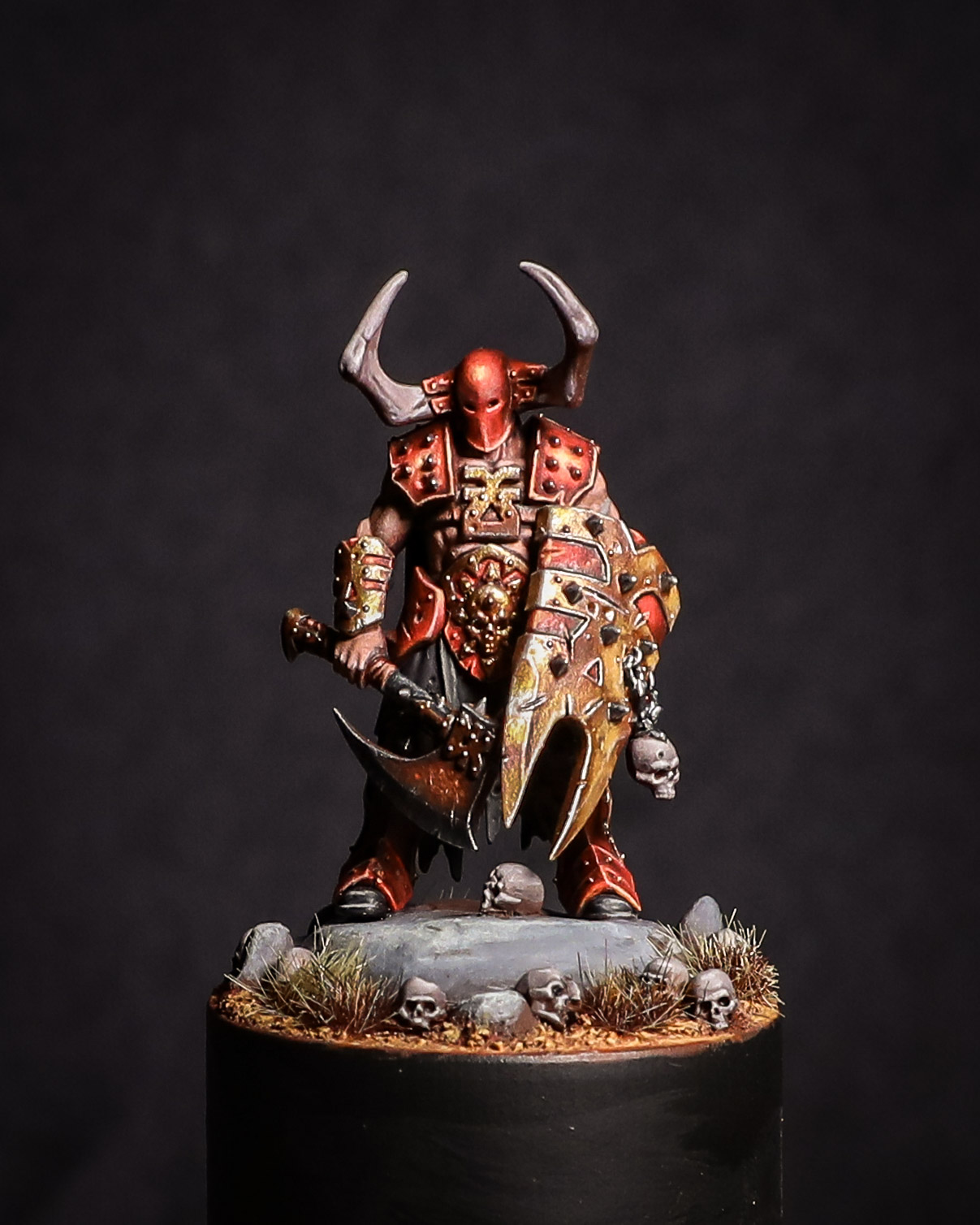 Khorne Dude by Stuart Bright