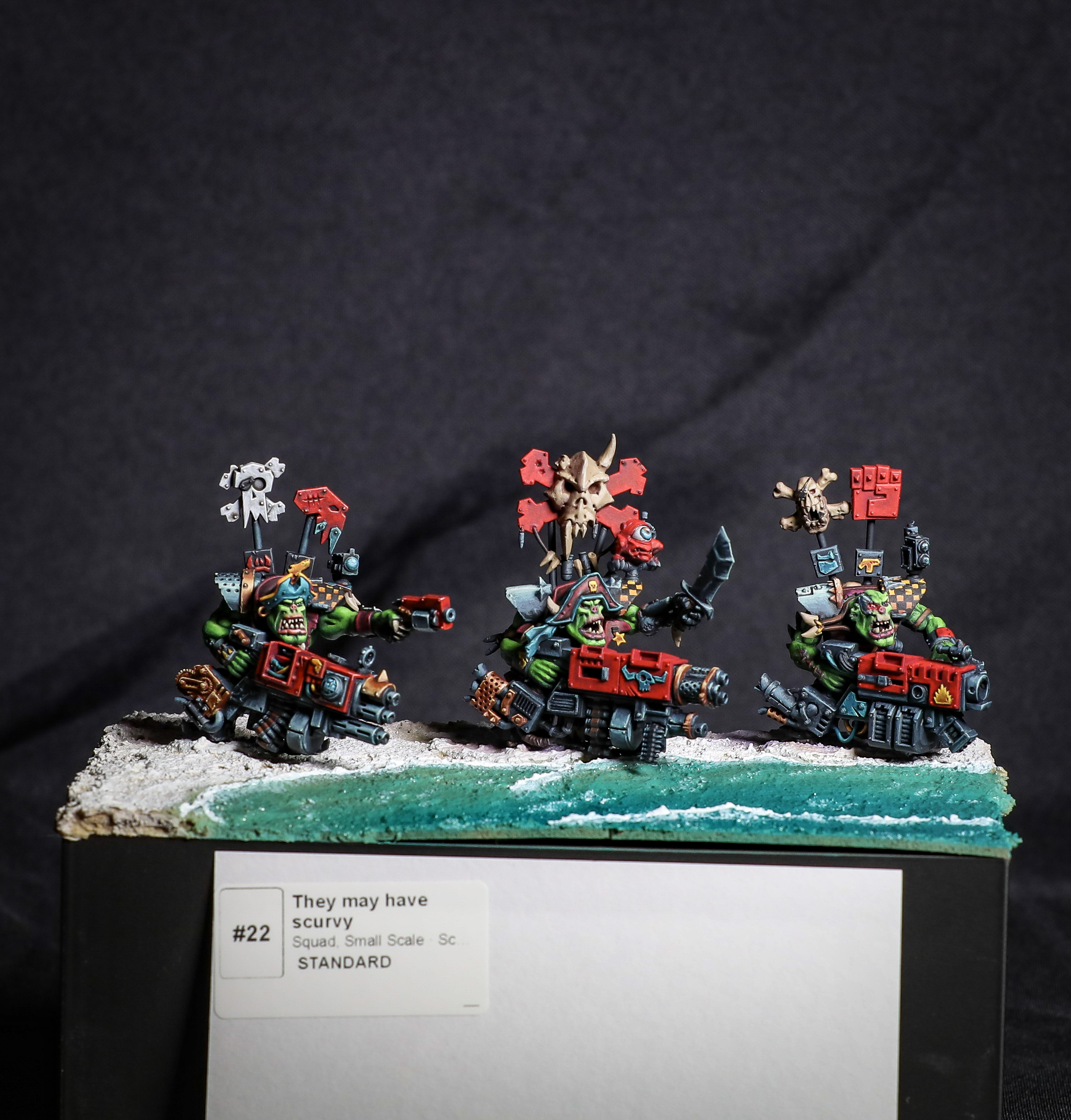 They may have scurvy by Drew Wasikowski