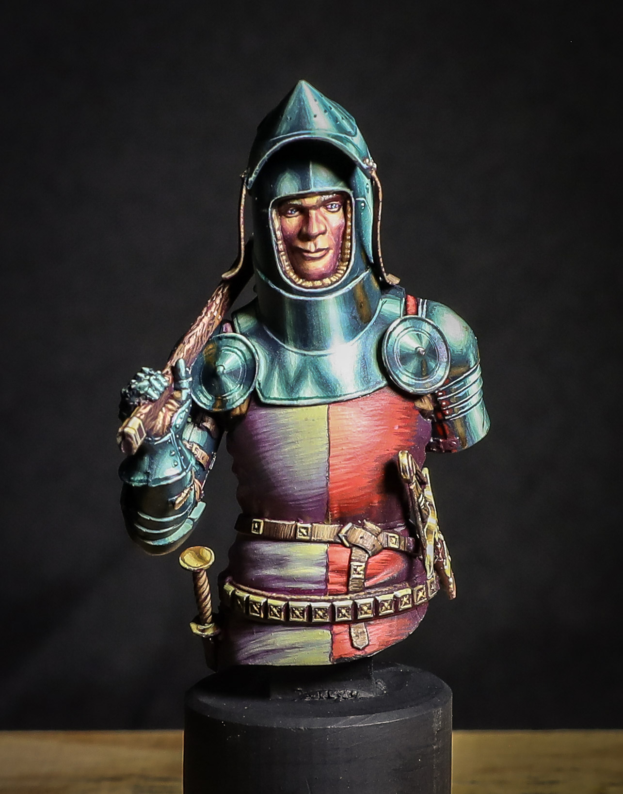 French Knight, Agincourt, 1416 by Ethan Wilcox