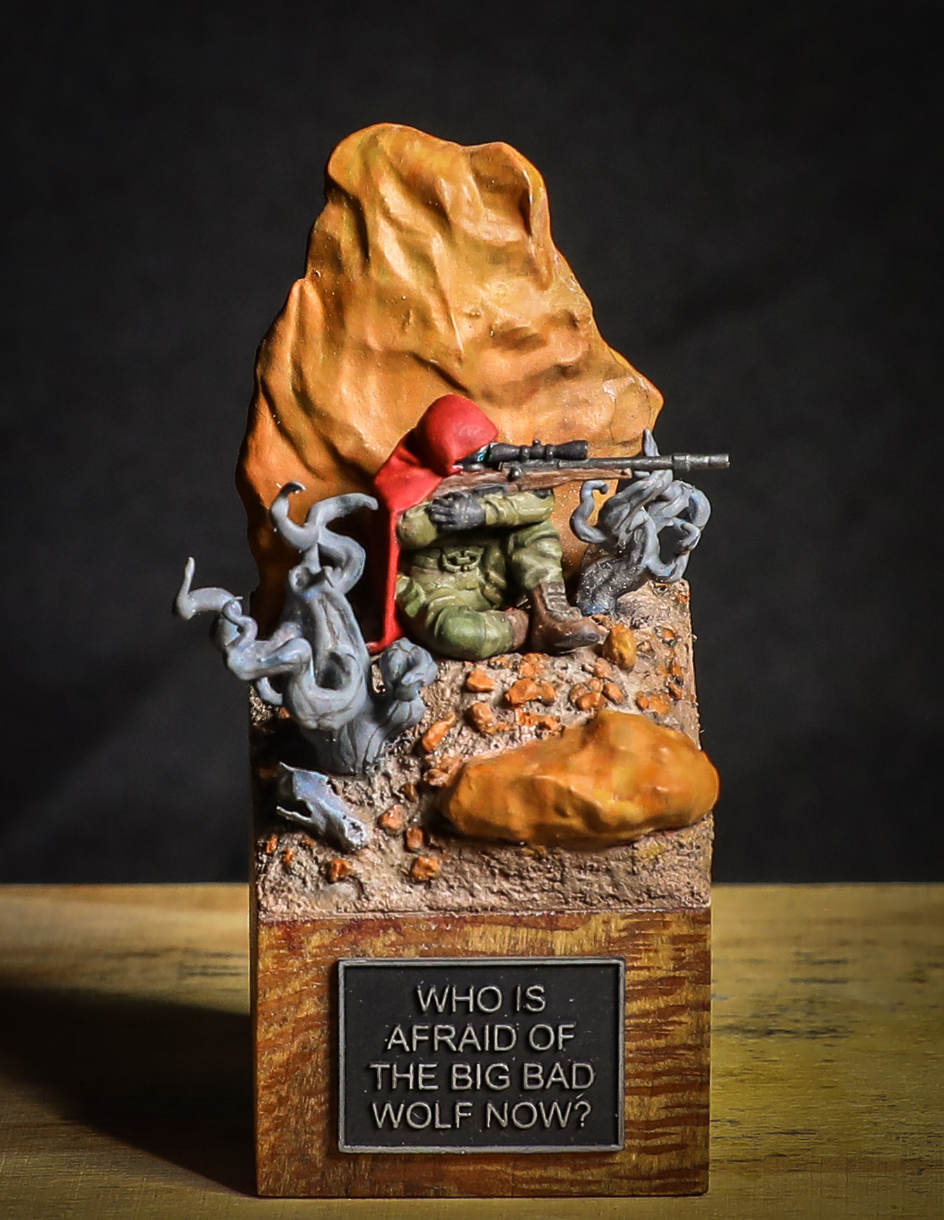Who is afraid of the big bad wolf now? by Chris Lenahan