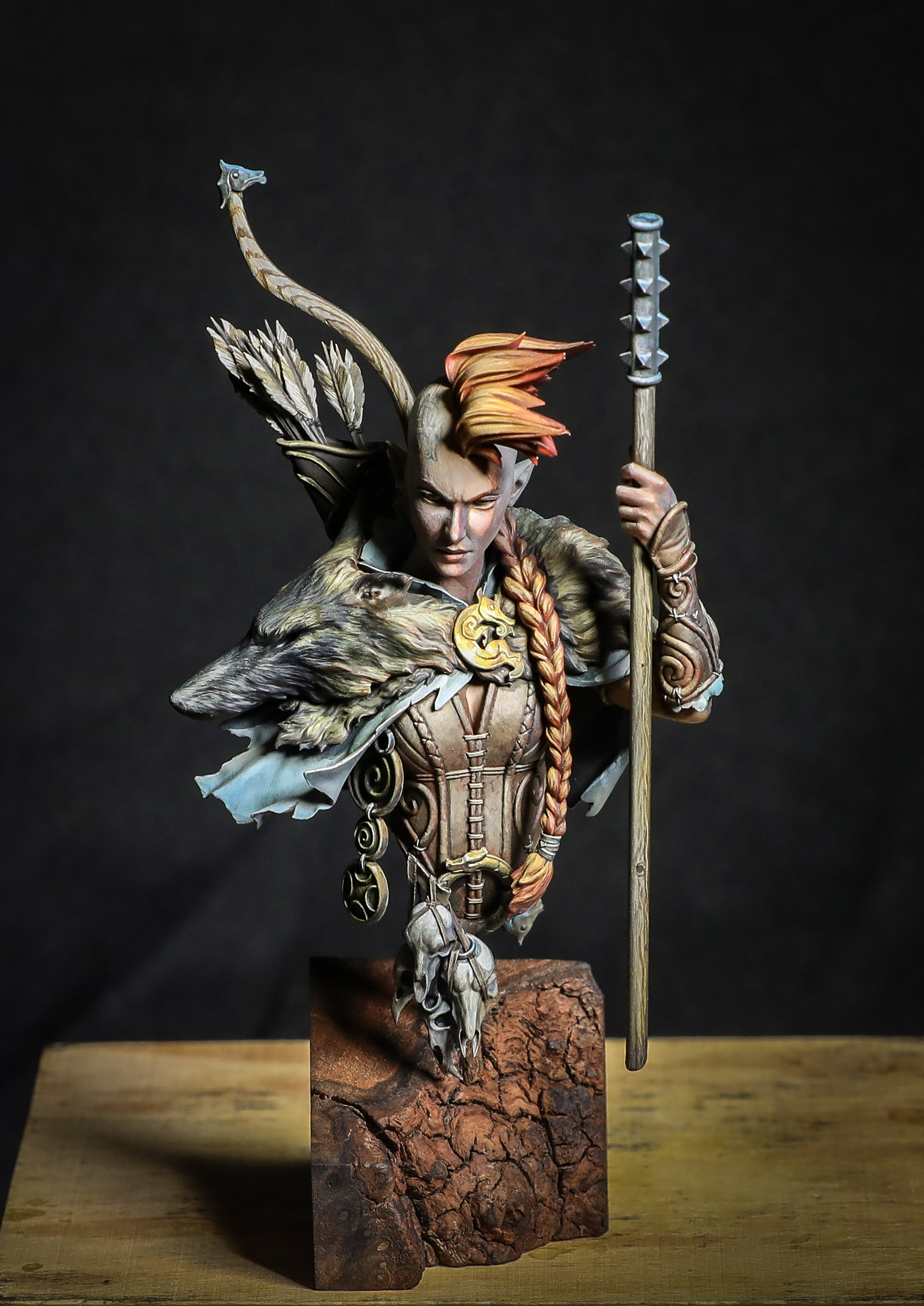 Celtic Monk by David Diamondstone