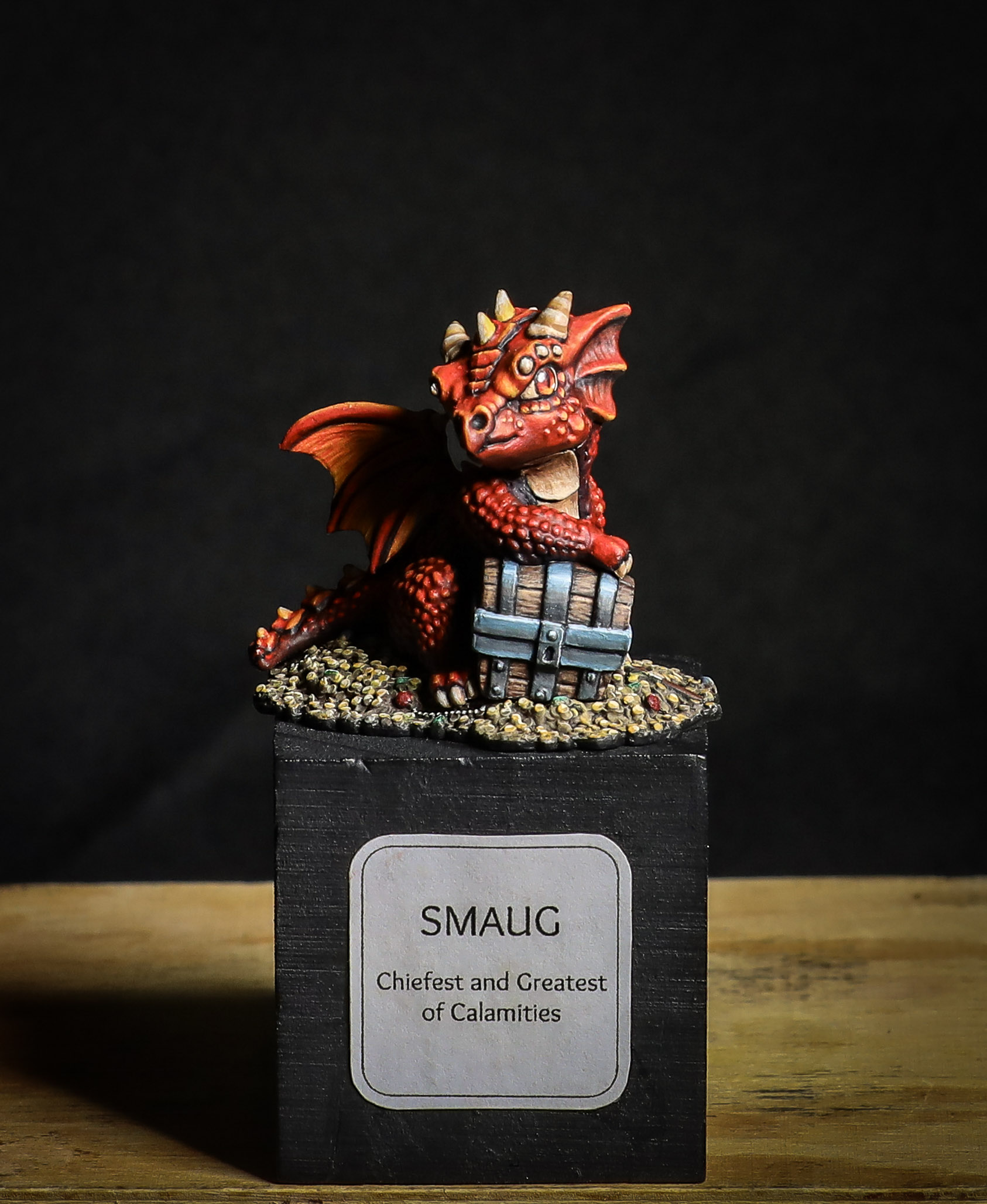 Smaug, Chiefest and Greatest of Calamities by Kristen Scott