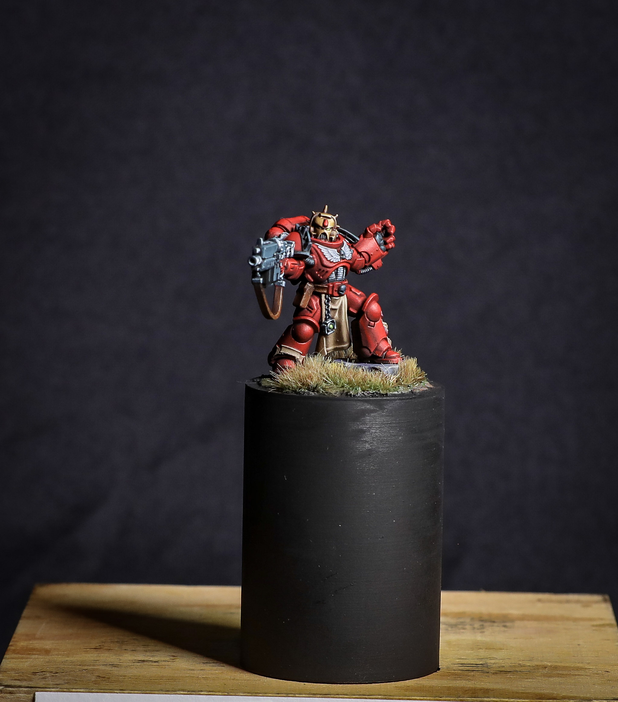 Blood Angel Captain by Omar Mokrech