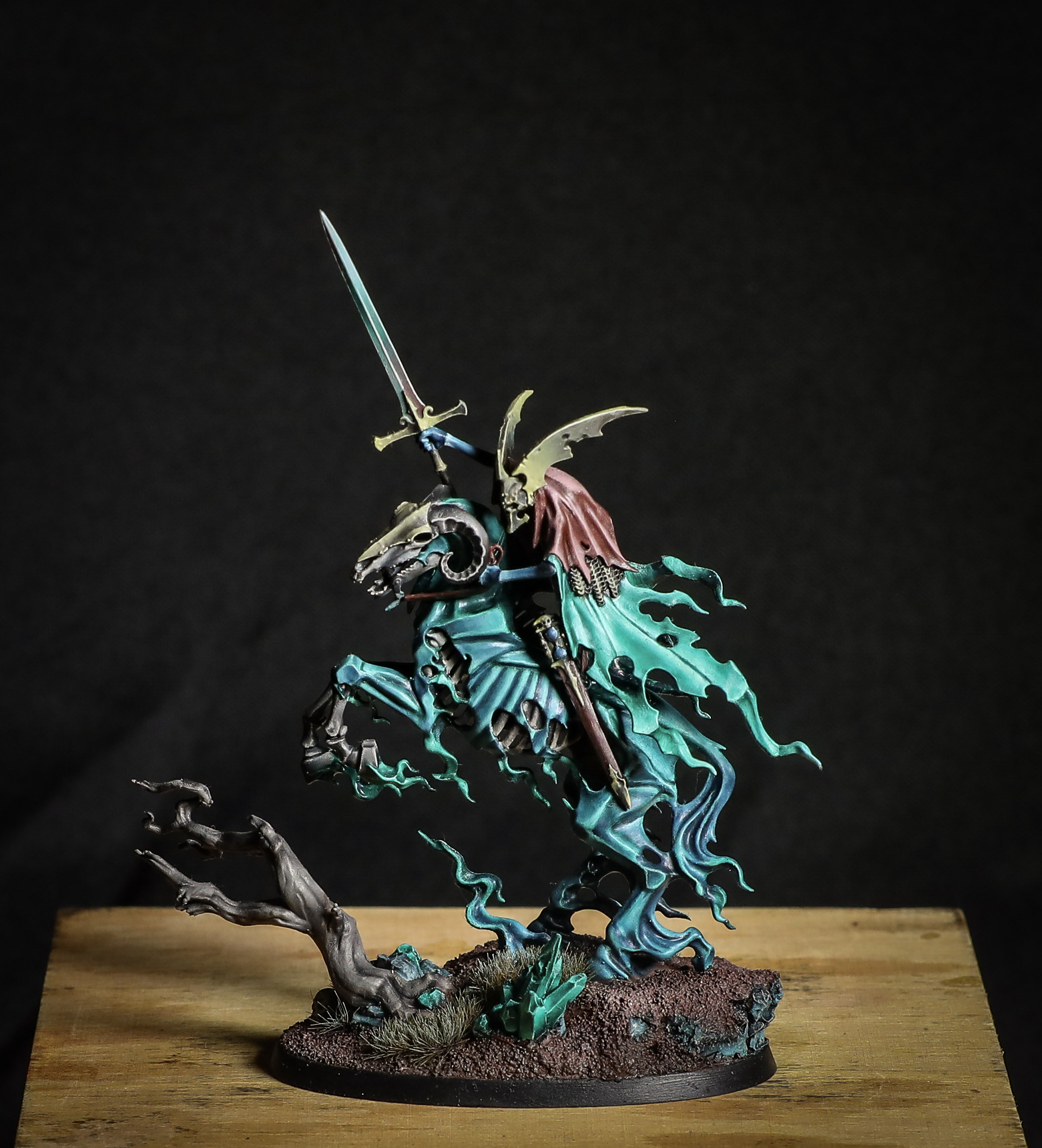 Knight of Shrouds on Ethereal Steed by Marcus Miller
