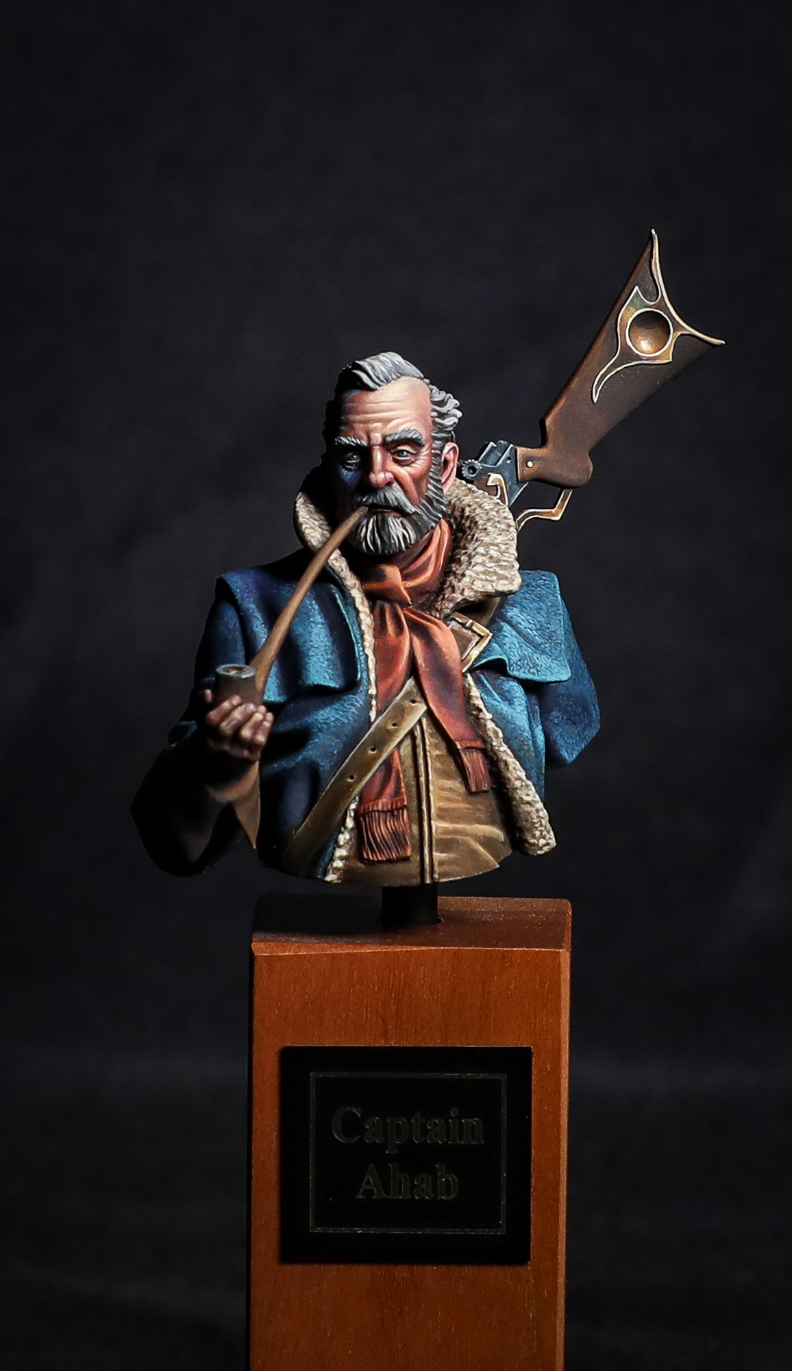 Steampunk Captain Ahab by Ken Sullivan