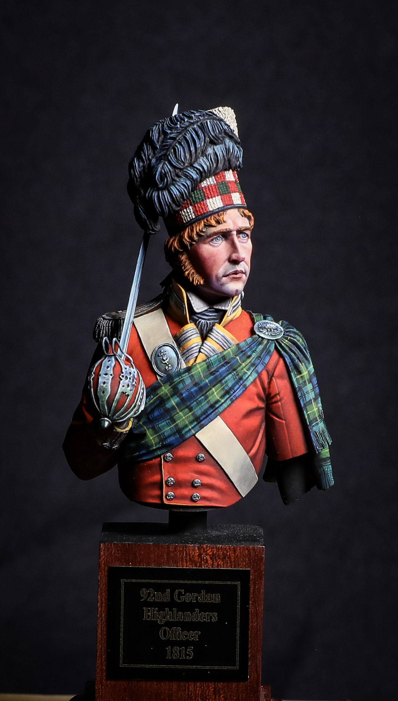 92nd Gordan Highlanders Officer by Ken Sullivan