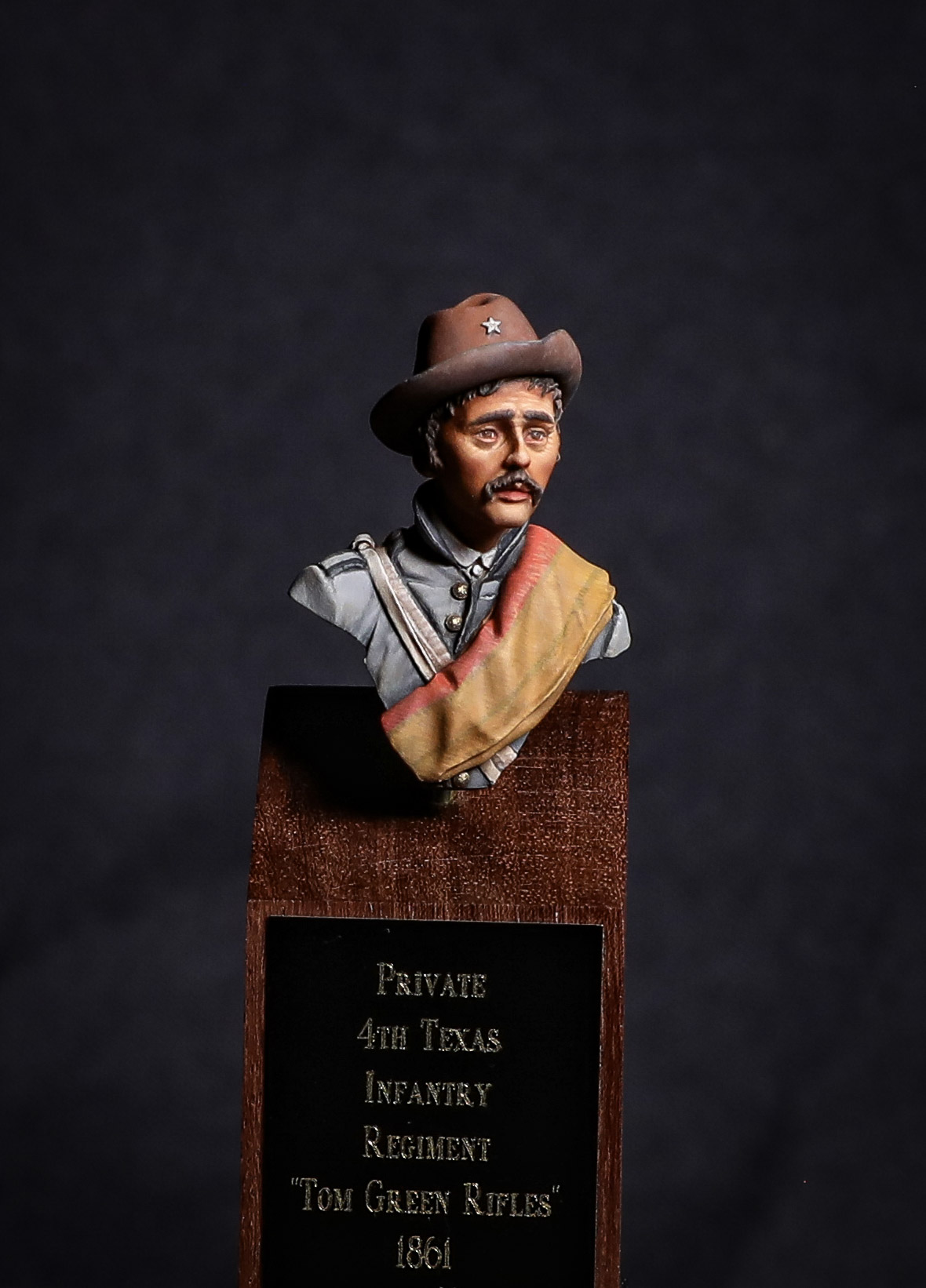 Private, 4th Texas Volunteers "Tom Green Rifles", 1861 by Doug Halke