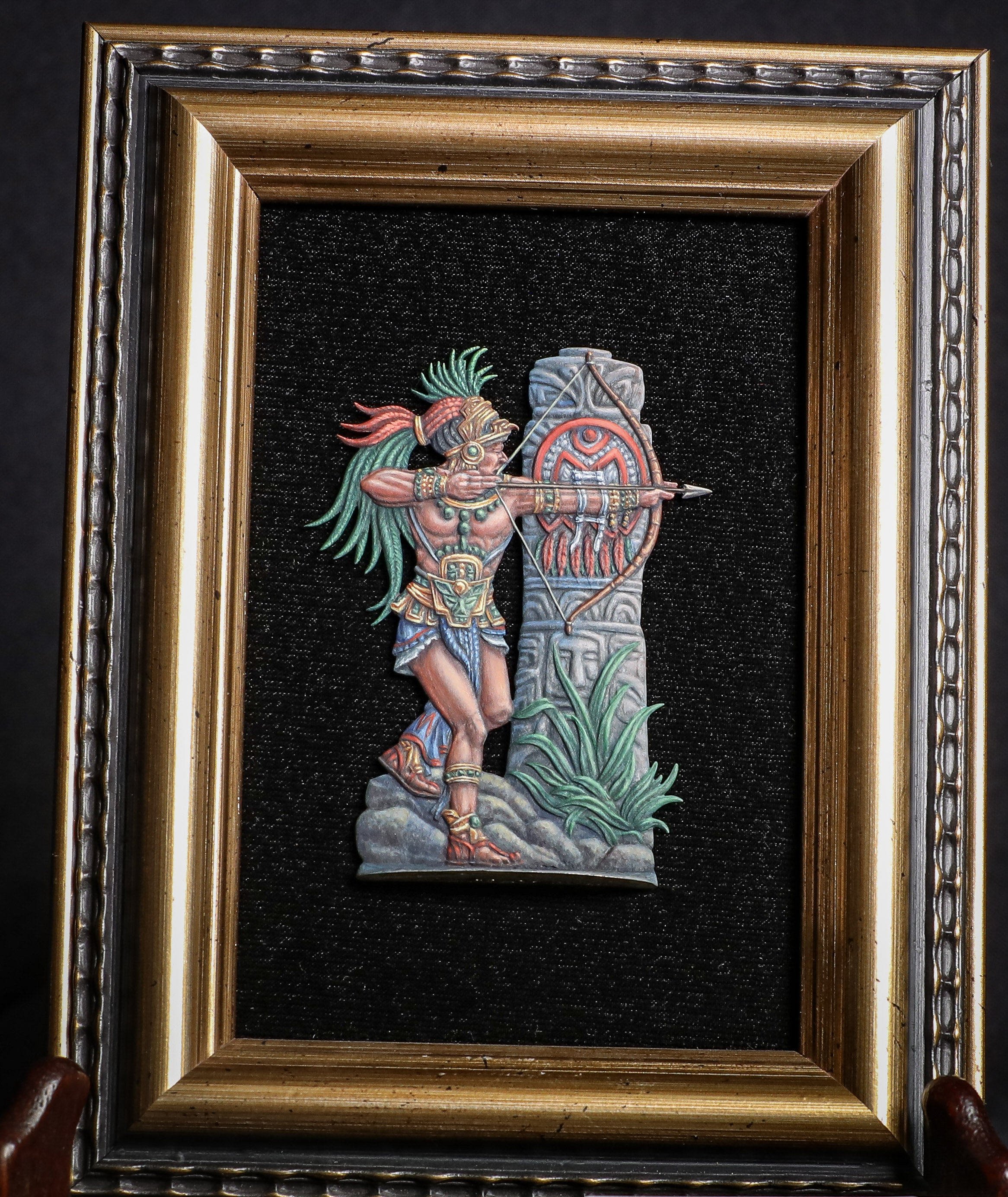 Mayan Warrior by Penny Meyer